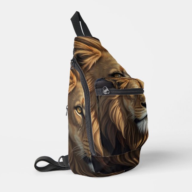 King of the Savannah Sling Bag (Left Corner)