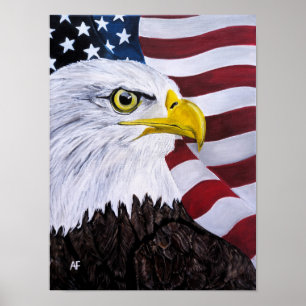 King of the Skies Painting by Alfred Fox Poster