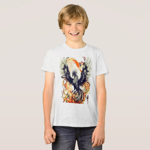 King of the Sky Eagle Swooping Design – Tri-Blend Shirt