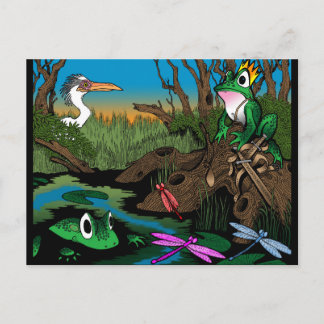 King of the Swamp Postcard