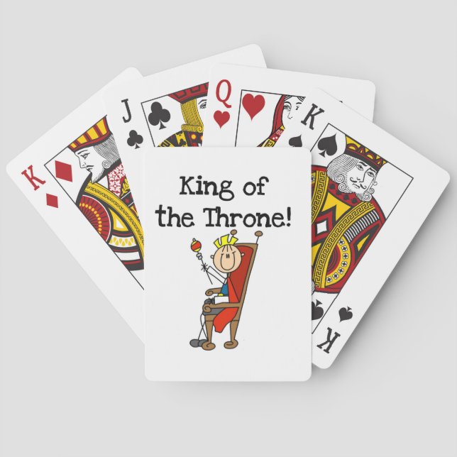 King of the Throne Playing Cards (Back)
