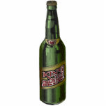 King of the Trailer Park Brew  Ornament Photo Sculpture Decoration<br><div class="desc">Designed to be a Christmas Tree ornament for your Trailer-Trash-themed tree,  this "King of the Trailer Park Brew" design also makes a great cut-out magnet.</div>