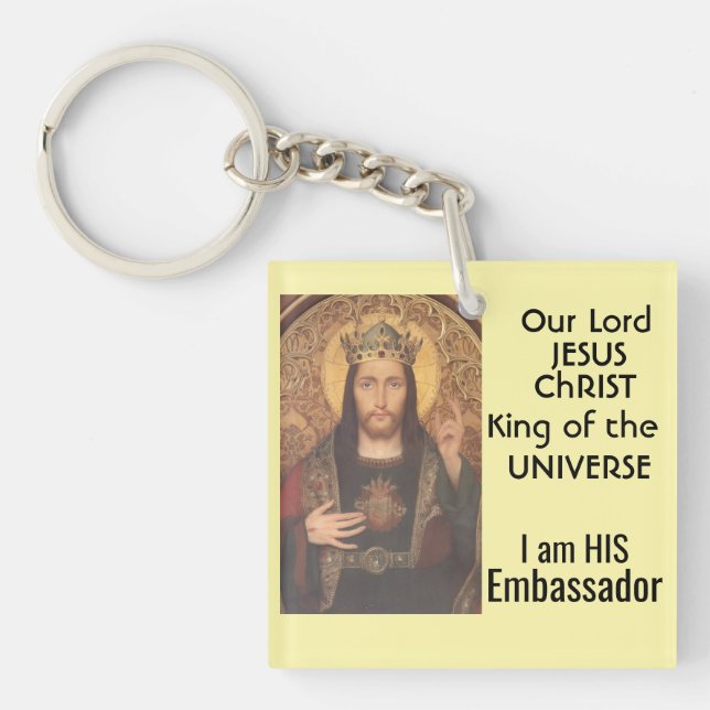 King of  the Universe Key Ring (Front)