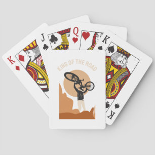 King Of The World - Cool On Bike Playing Cards