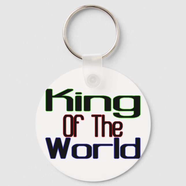 King Of The World Key Ring (Front)