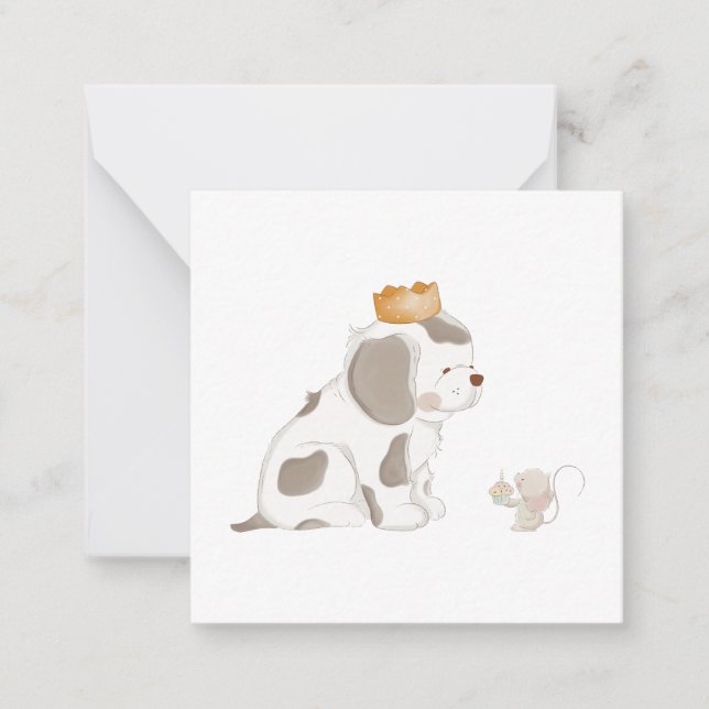 King of treats card (Front)