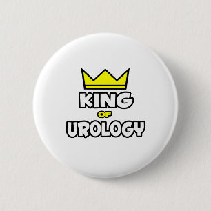 King of Urology 6 Cm Round Badge