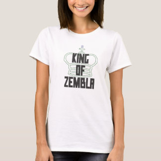 King of Zembla (black letter transparent green) T-Shirt