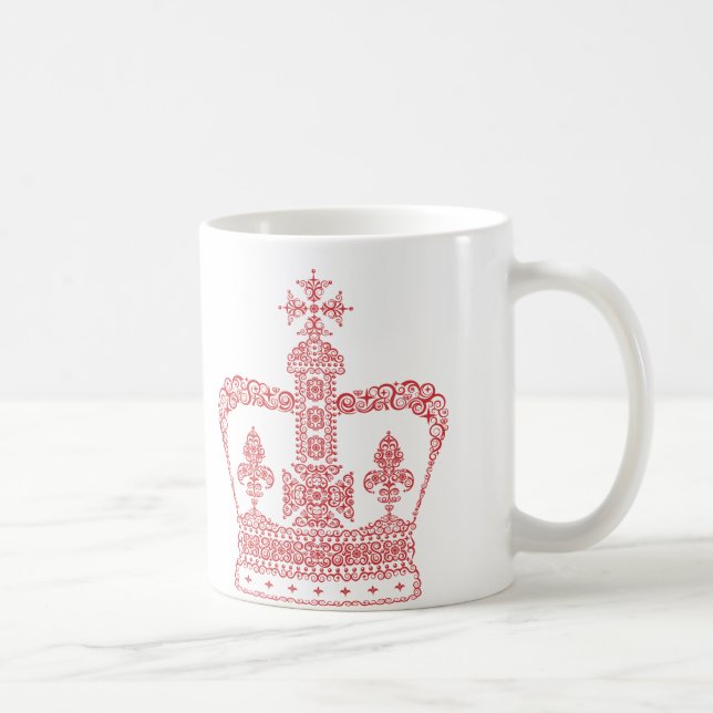 King or Queen Crown Coffee Mug (Right)