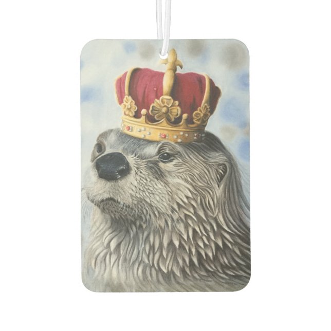 King Otto van Otterburg, first of his name Car Air Freshener (Back)