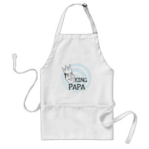King Papa T-shirts and Gifts Standard Apron