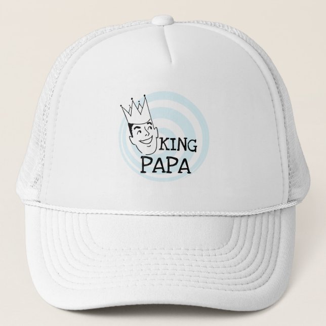 King Papa T-shirts and Gifts Trucker Hat (Front)