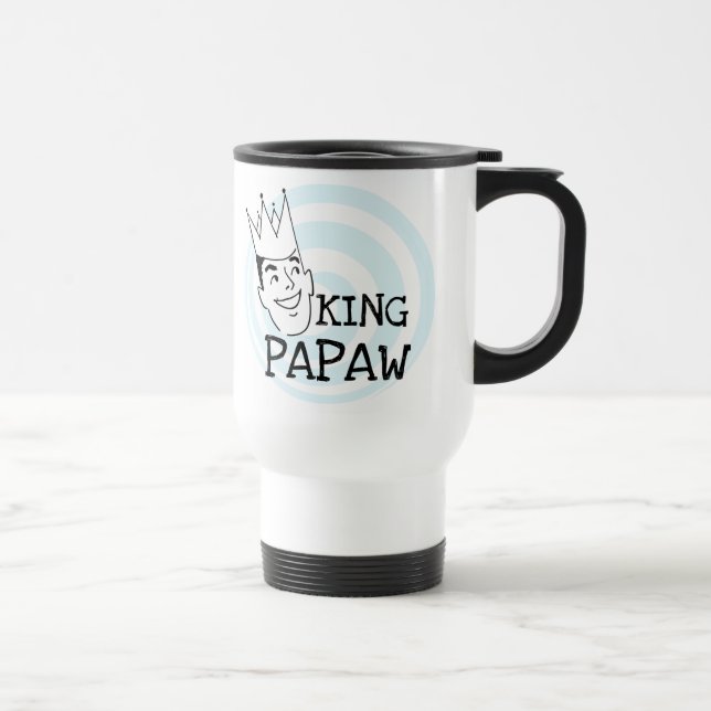 King Papaw T-shirts and Gifts Travel Mug (Right)