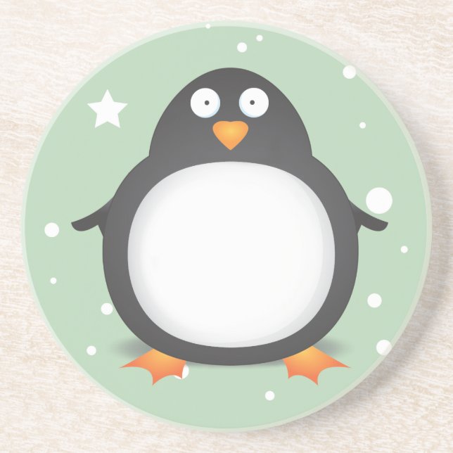 King Penguin Coaster (Front)