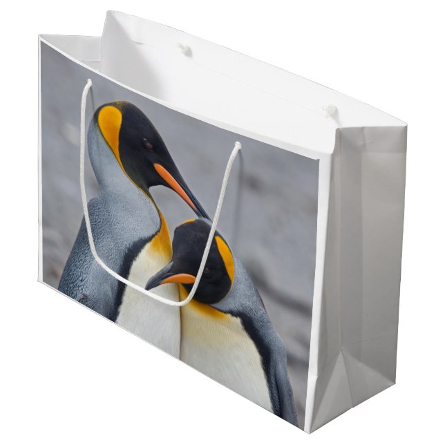 King Penguin Duet Gift Bag (Front Angled)