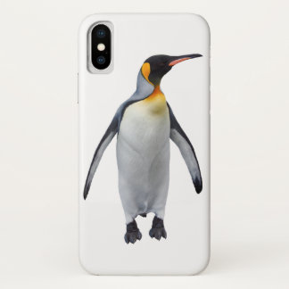 King Penguin iPhone X Case (Choose Colour)