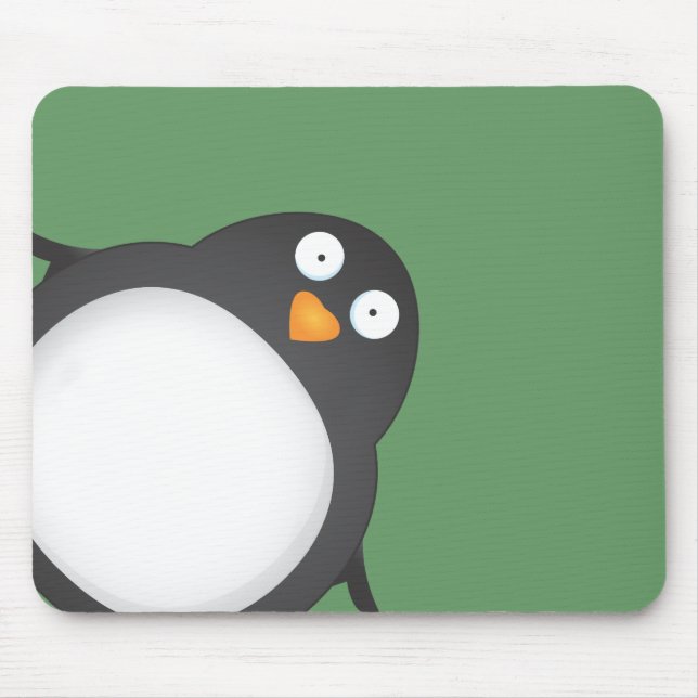 King Penguin Mouse Mat (Front)