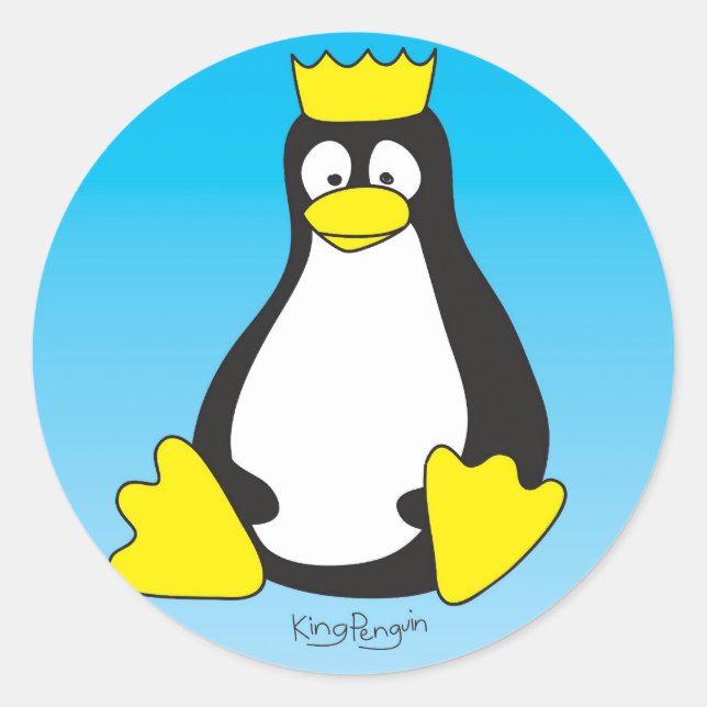 king penguin stickers (Front)