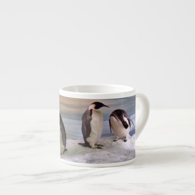 King penguins espresso cup (Front Right)