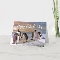 King penguins Happy Father's Day