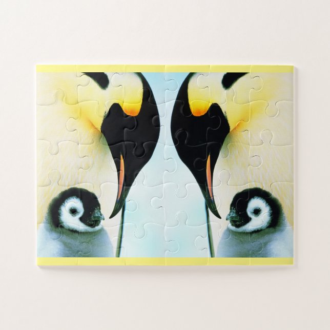 King penguins jigsaw puzzle (Horizontal)
