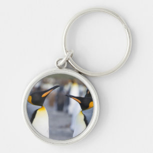 King Penguins Key Ring