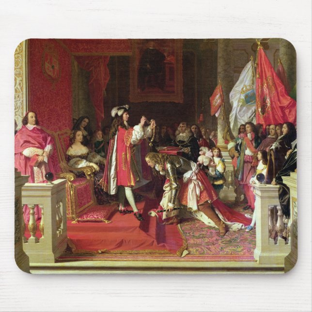 King Philip V  of Spain Mouse Mat (Front)