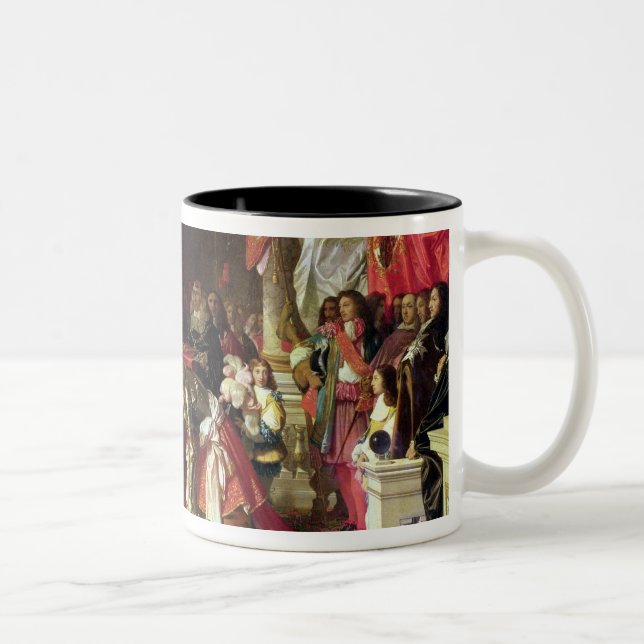 King Philip V  of Spain Two-Tone Coffee Mug (Right)