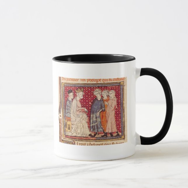 King Philippe I , Grandes Chroniques de France Mug (Right)