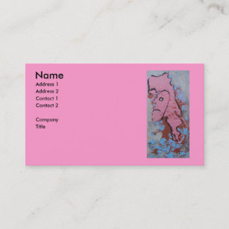 KING PINK BUSINESS CARD