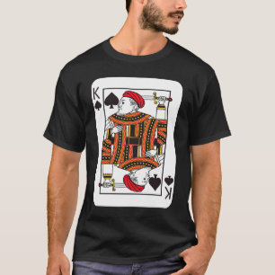 King Playing Card of Spades Halloween Costume T-Shirt
