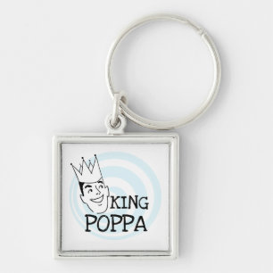 King Poppa T-shirts and Gifts Key Ring