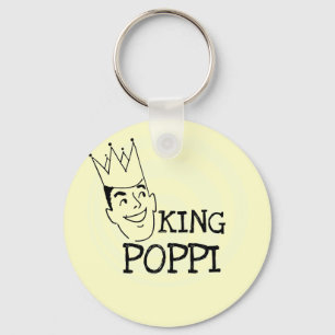 King Poppi T-shirts and Gifts Key Ring