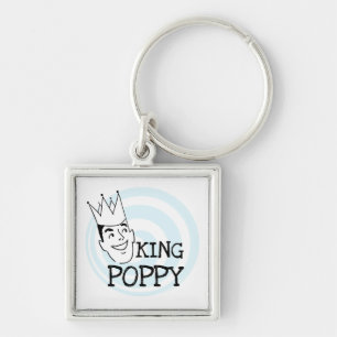 King Poppy T-shirts and Gifts Key Ring