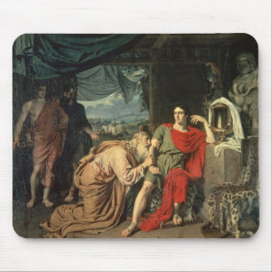 King Priam begging Achilles for return of Mouse Mat