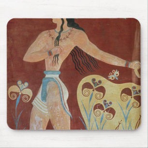 King-Priest or Prince with Lilies Mouse Mat