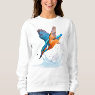 King Protea Exotic Watercolor Botanical Sweatshirt