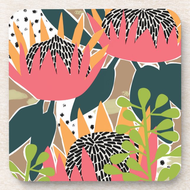 King Protea I Coaster (Front)