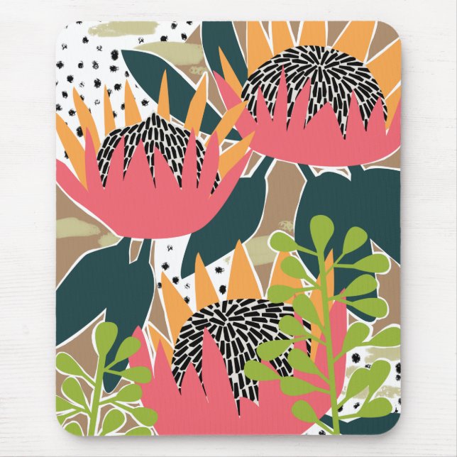 King Protea I Mouse Mat (Front)