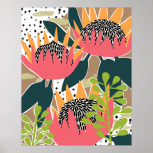 King Protea I Poster