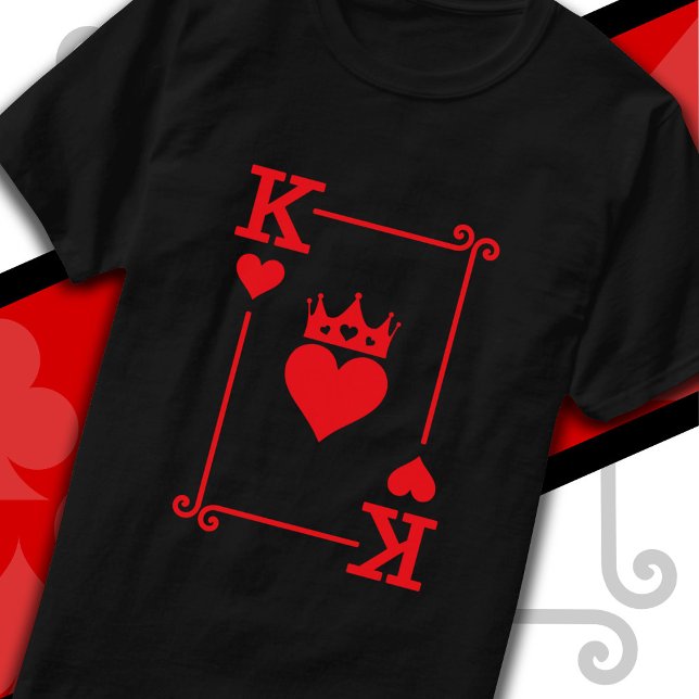 King & Queen Hearts Matching Couple King of Hearts T-Shirt (Creator Uploaded)