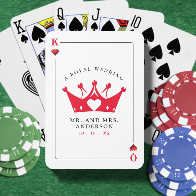 King & Queen of Hearts Casino Poker Card (King & Queen of Hearts Casino Poker Card
)