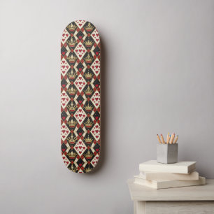 King & Queen of Hearts Skateboard