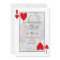 King Queen Playing Card Invitation