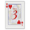 King Queen Playing Card Table Cards