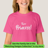King Queen, Prince, Their Princess Matching Family