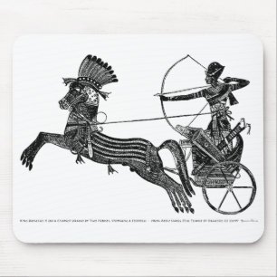 King Ramesses II Vintage Egyptian Art Mousepad! Mouse Mat