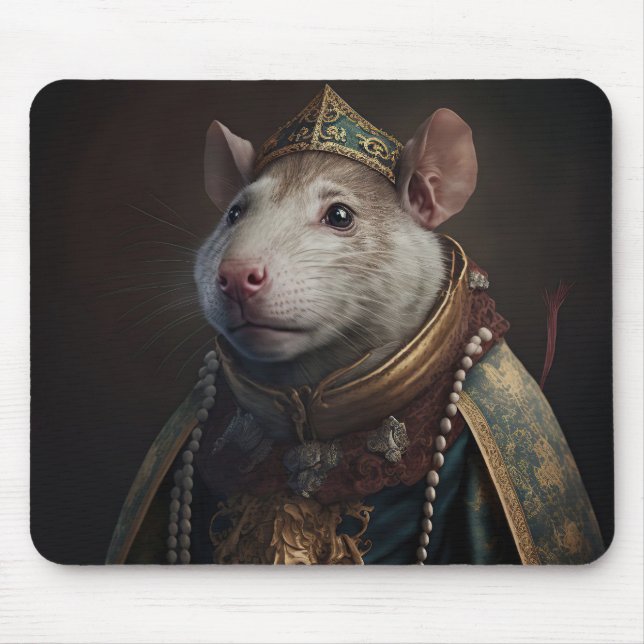 King Rat Mouse Mat (Front)