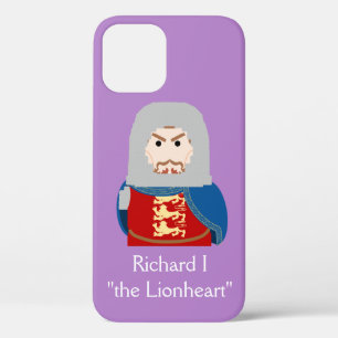 King Richard I (the Lionheart) of England iPhone 12 Case