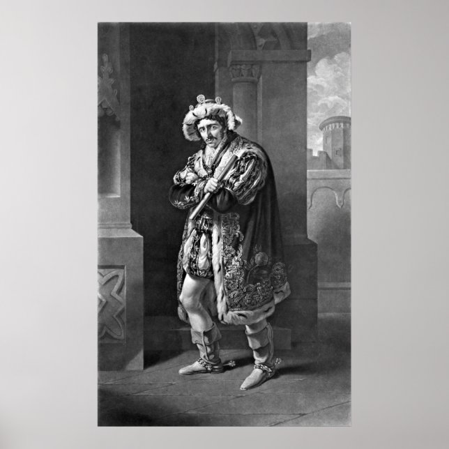 King Richard III 1814 Poster (Front)